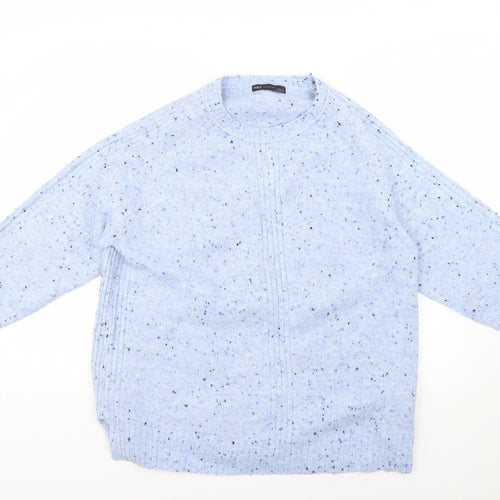 Marks and Spencer Womens Blue   Pullover Jumper Size L