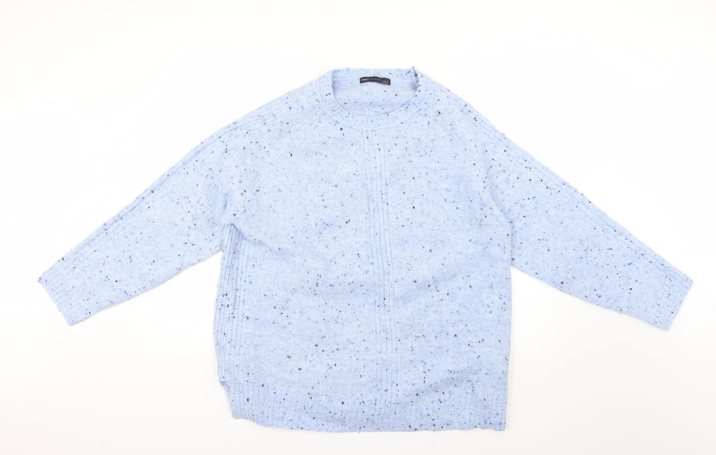 Marks and Spencer Womens Blue   Pullover Jumper Size L