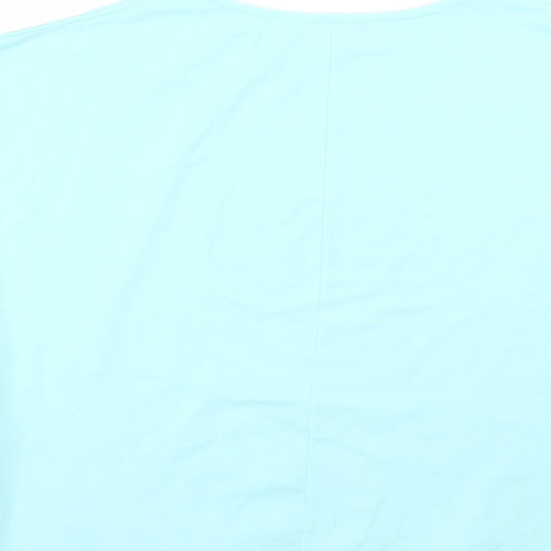 la pia Womens Blue   Basic T-Shirt Size S