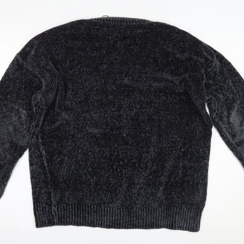 New Look Womens Grey   Pullover Jumper Size M