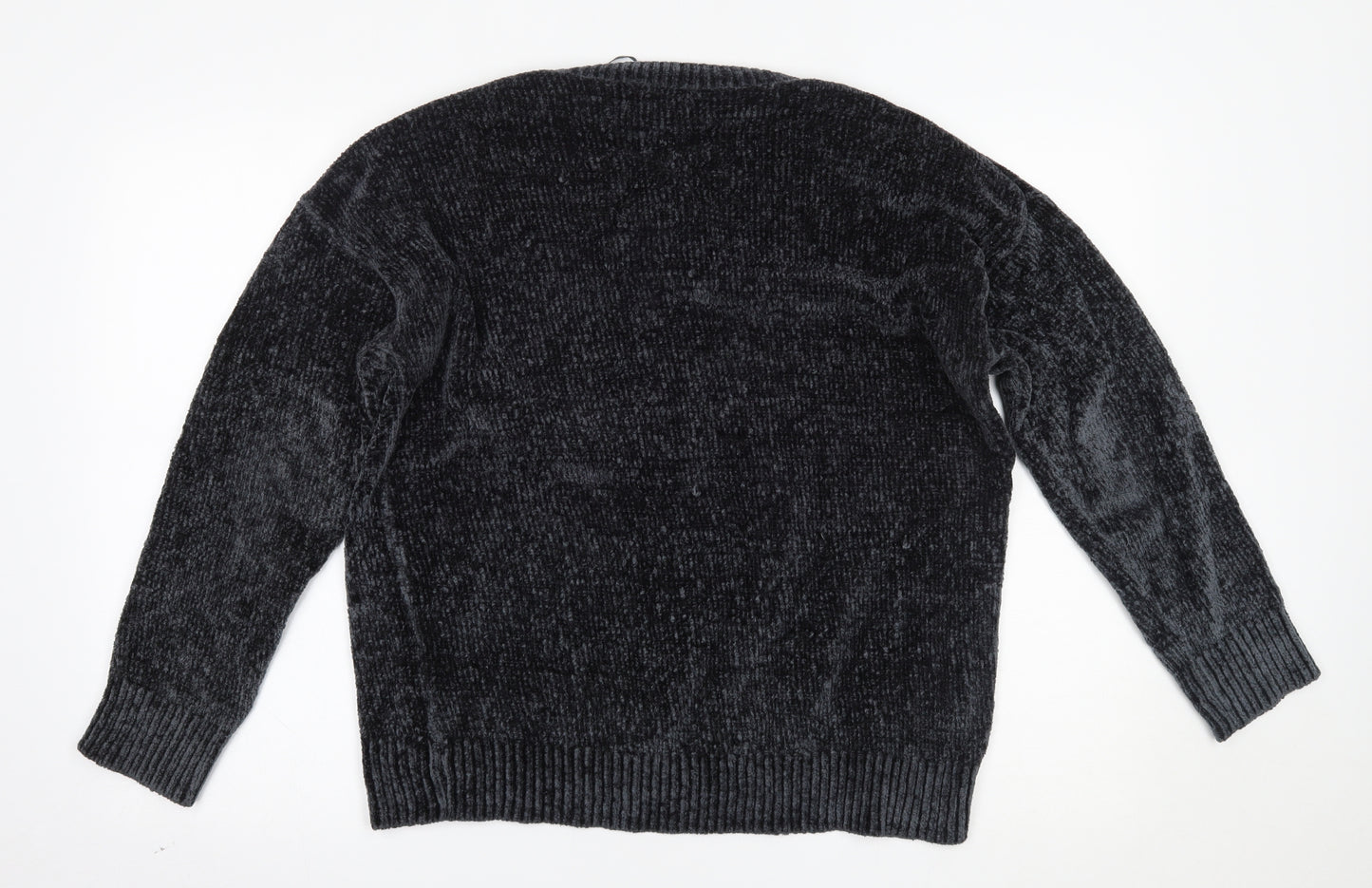 New Look Womens Grey   Pullover Jumper Size M