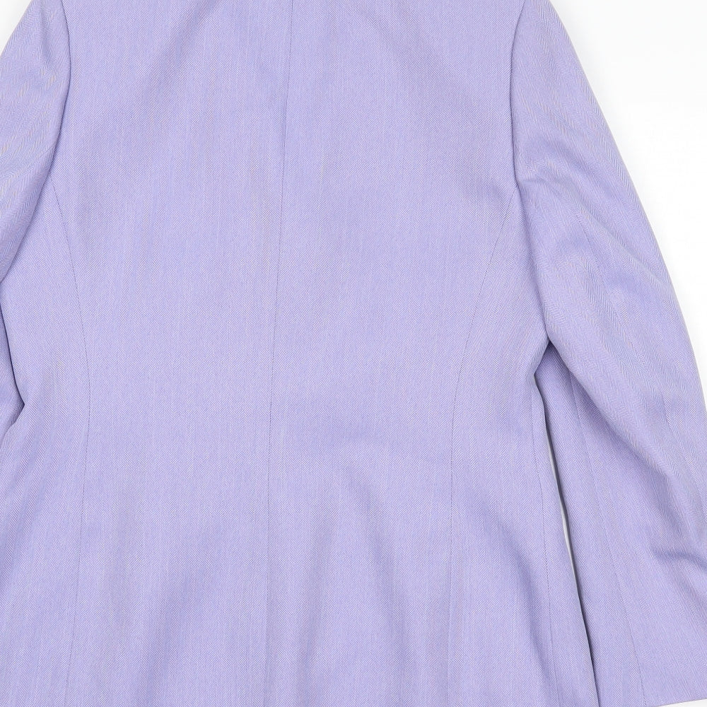 Autonomy Womens Purple   Jacket Blazer Size 12