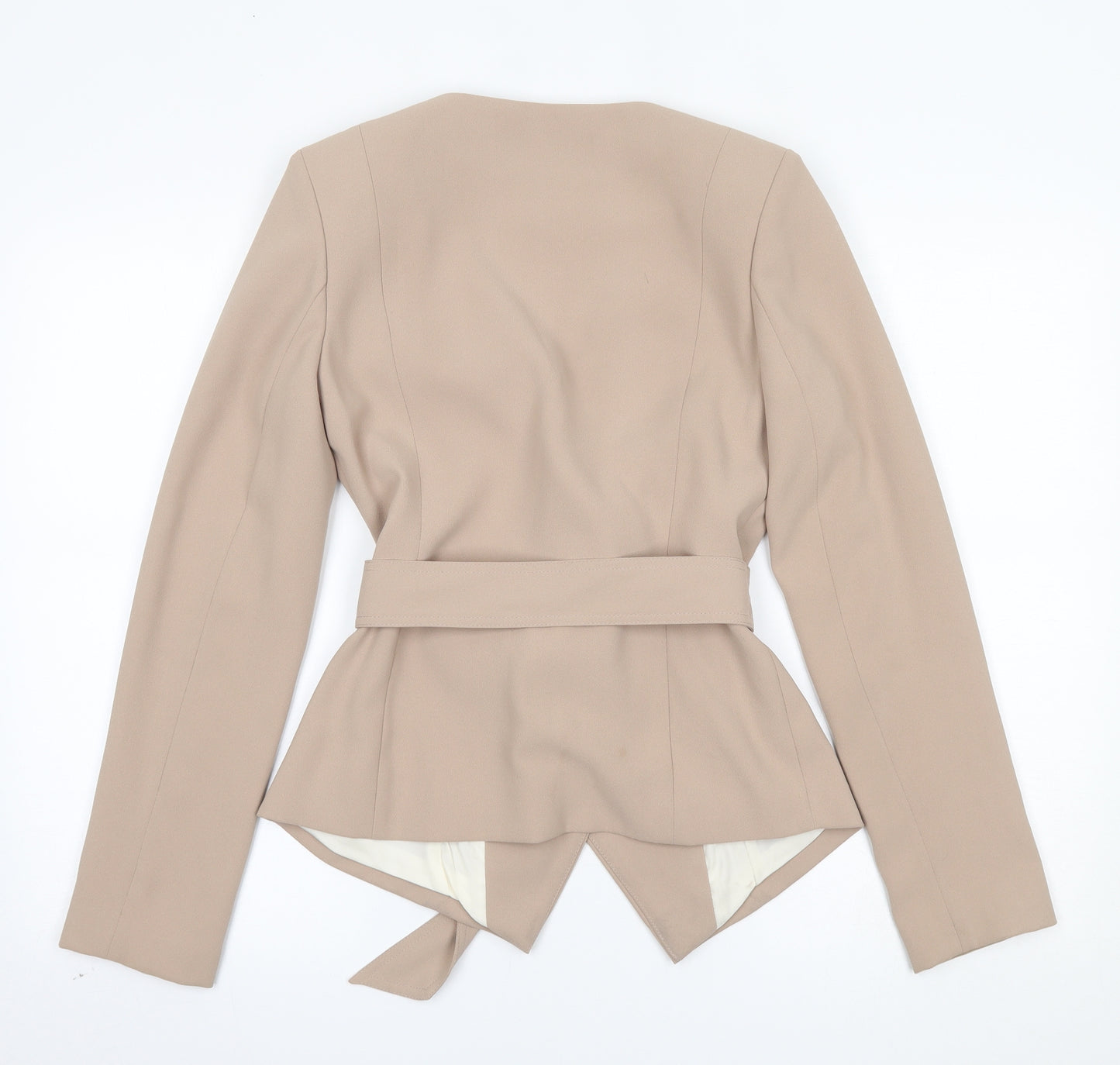 River Island Womens Beige   Jacket Blazer Size 8