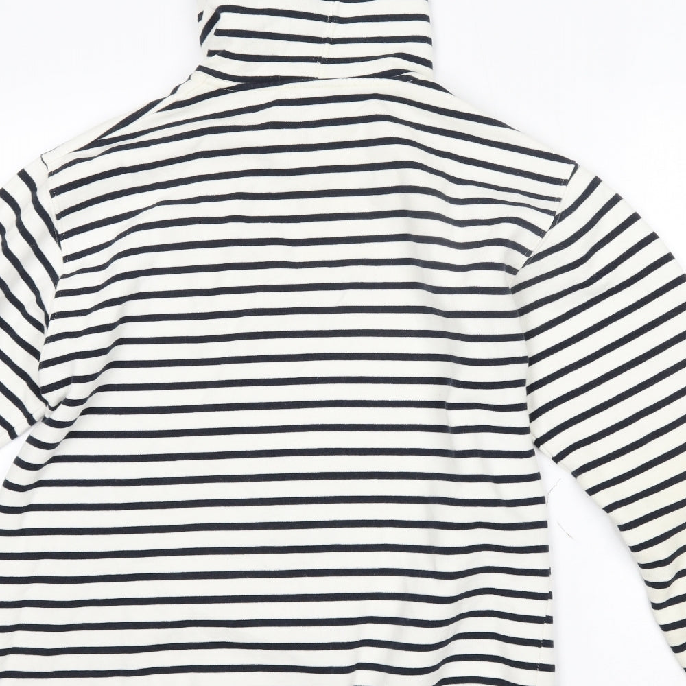 Rayar Womens White Striped  Jacket  Size M
