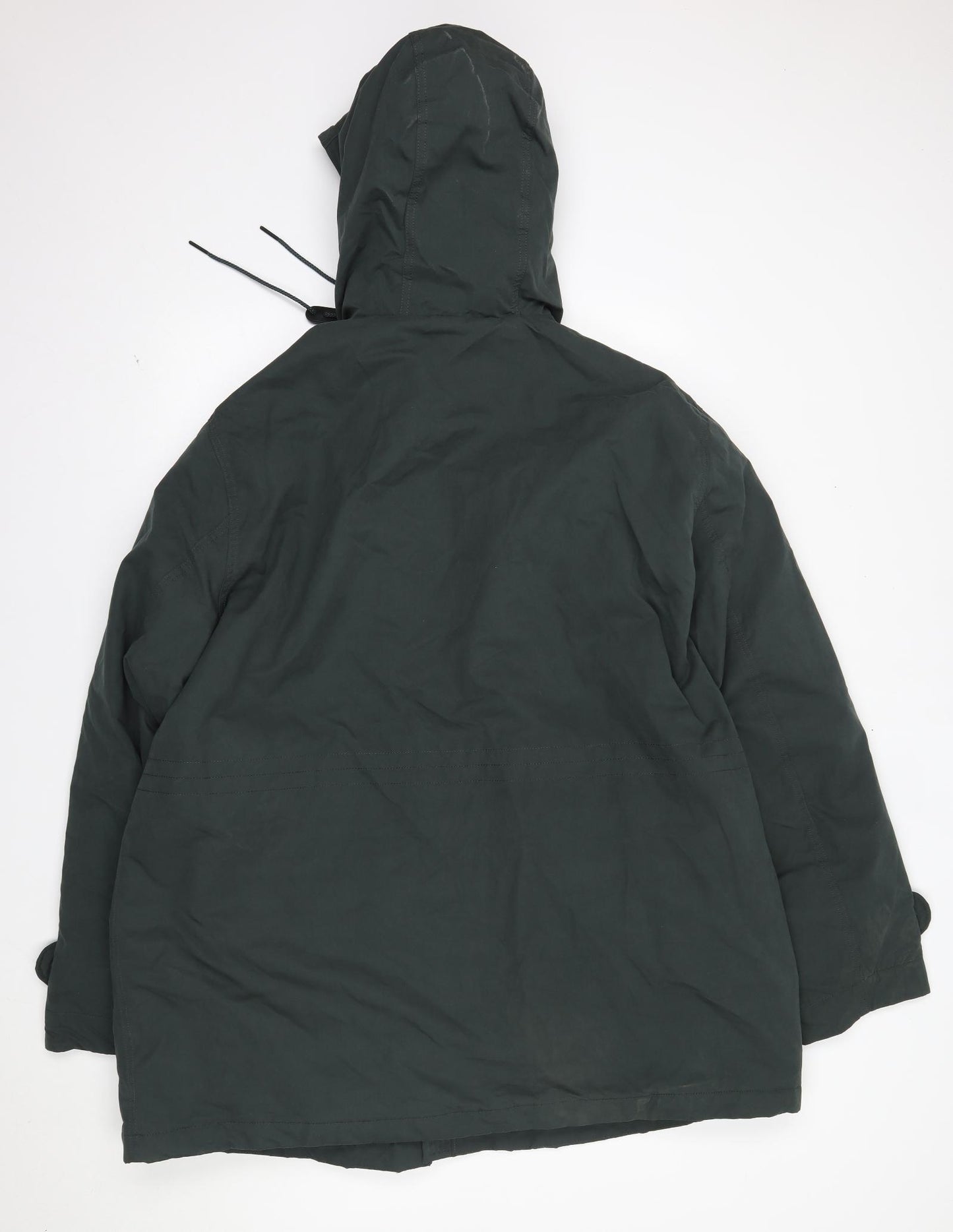 F&F Mens Green   Overcoat Coat Size 3XL