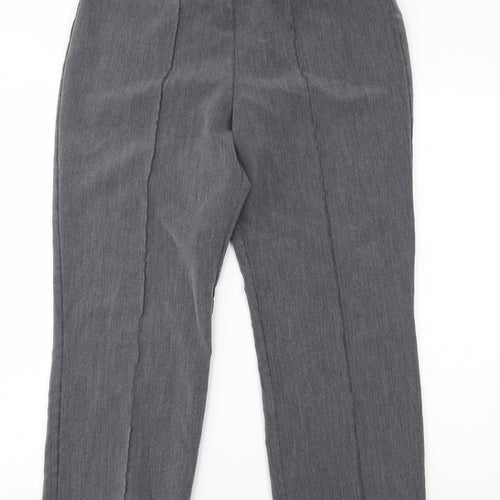 Classic Womens Grey   Trousers  Size 12 L25 in