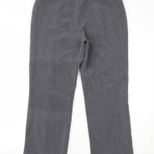 Classic Womens Grey   Trousers  Size 12 L25 in