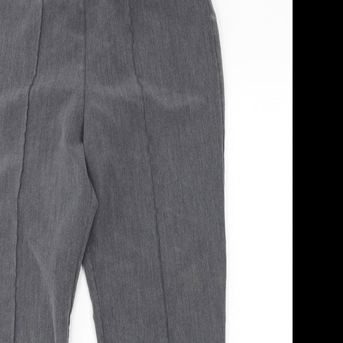 Classic Womens Grey   Trousers  Size 12 L25 in