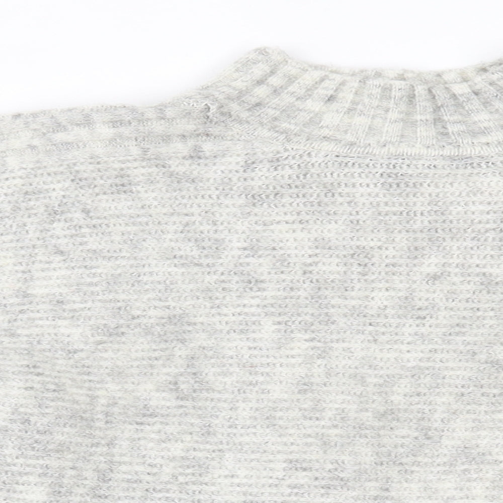 New Look Womens Grey   Pullover Jumper Size M