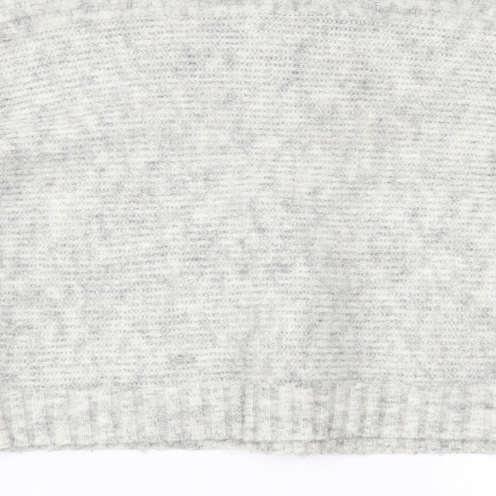 New Look Womens Grey   Pullover Jumper Size M