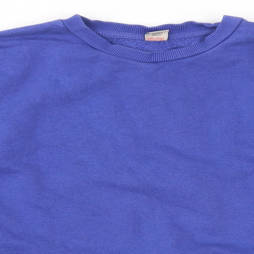 TU Boys Blue   Pullover Sweatshirt Size 7 Years