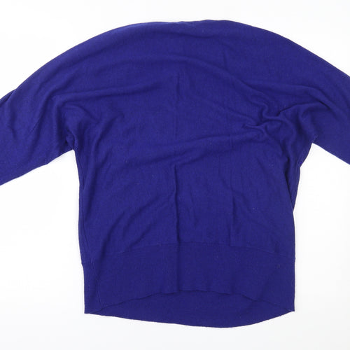 M&Co Womens Blue   Basic Blouse Size 14