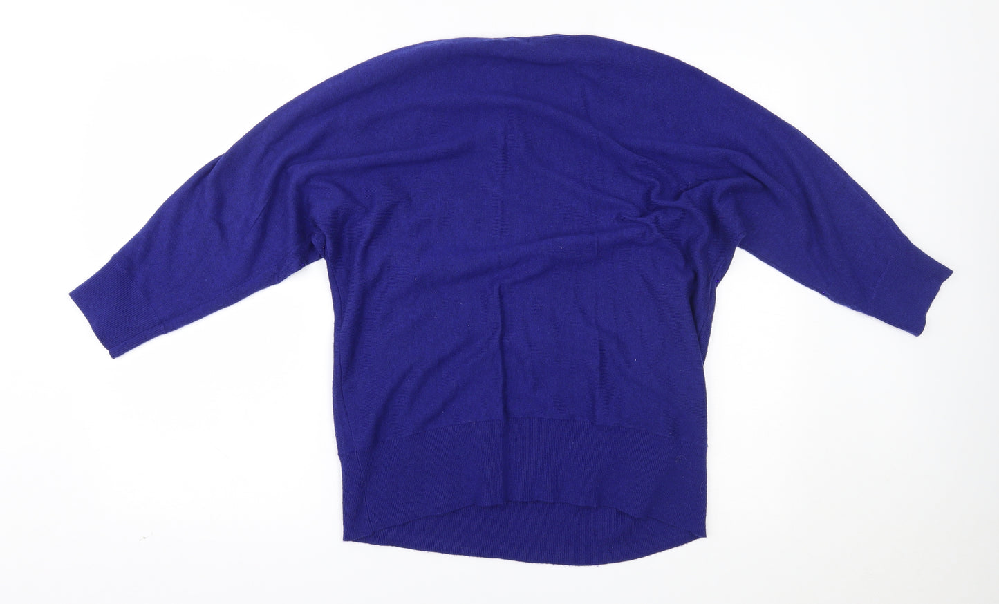 M&Co Womens Blue   Basic Blouse Size 14