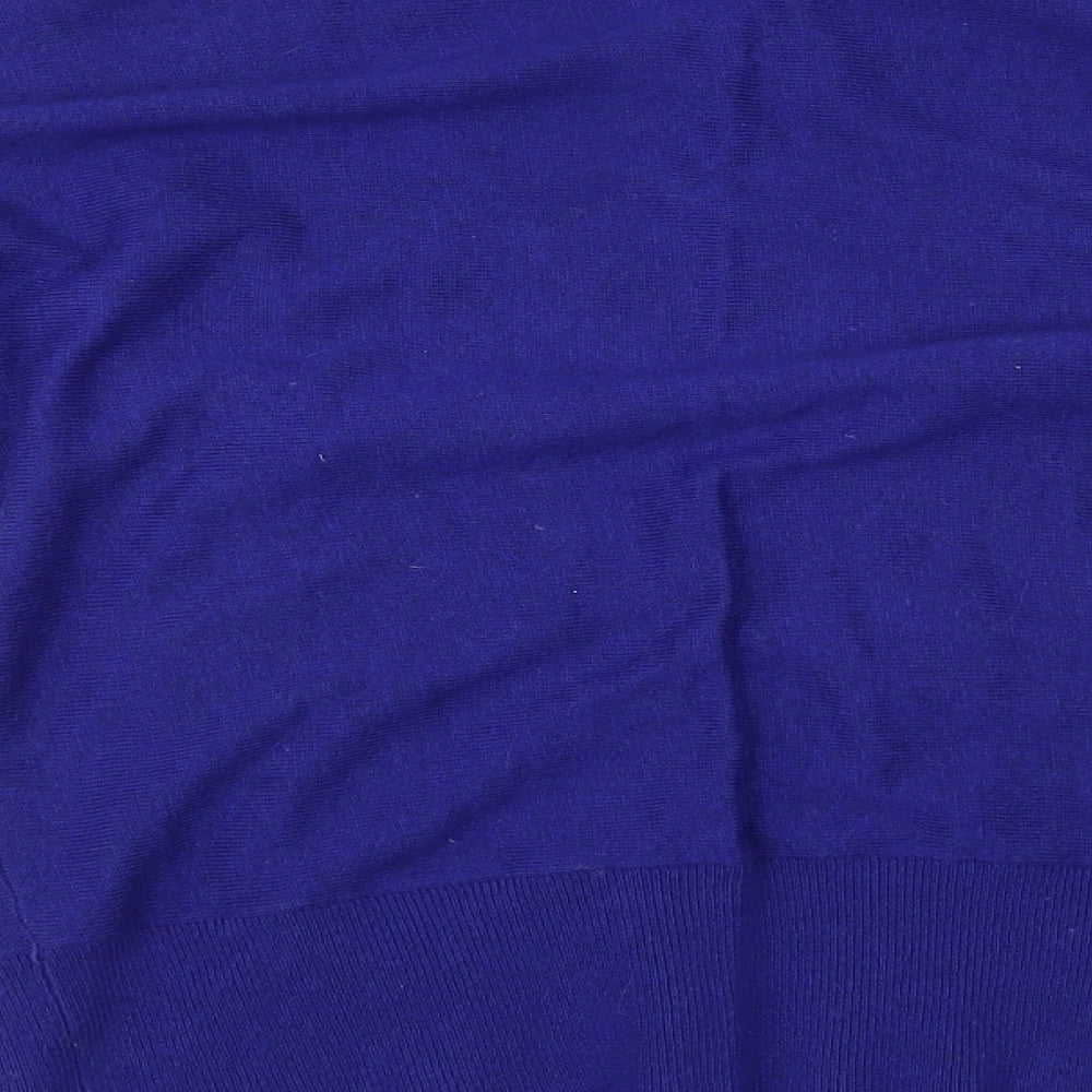 M&Co Womens Blue   Basic Blouse Size 14