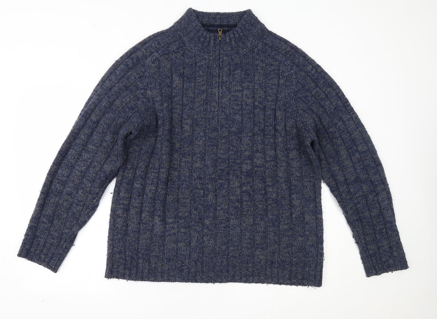Marks and Spencer Mens Blue   Pullover Jumper Size XL
