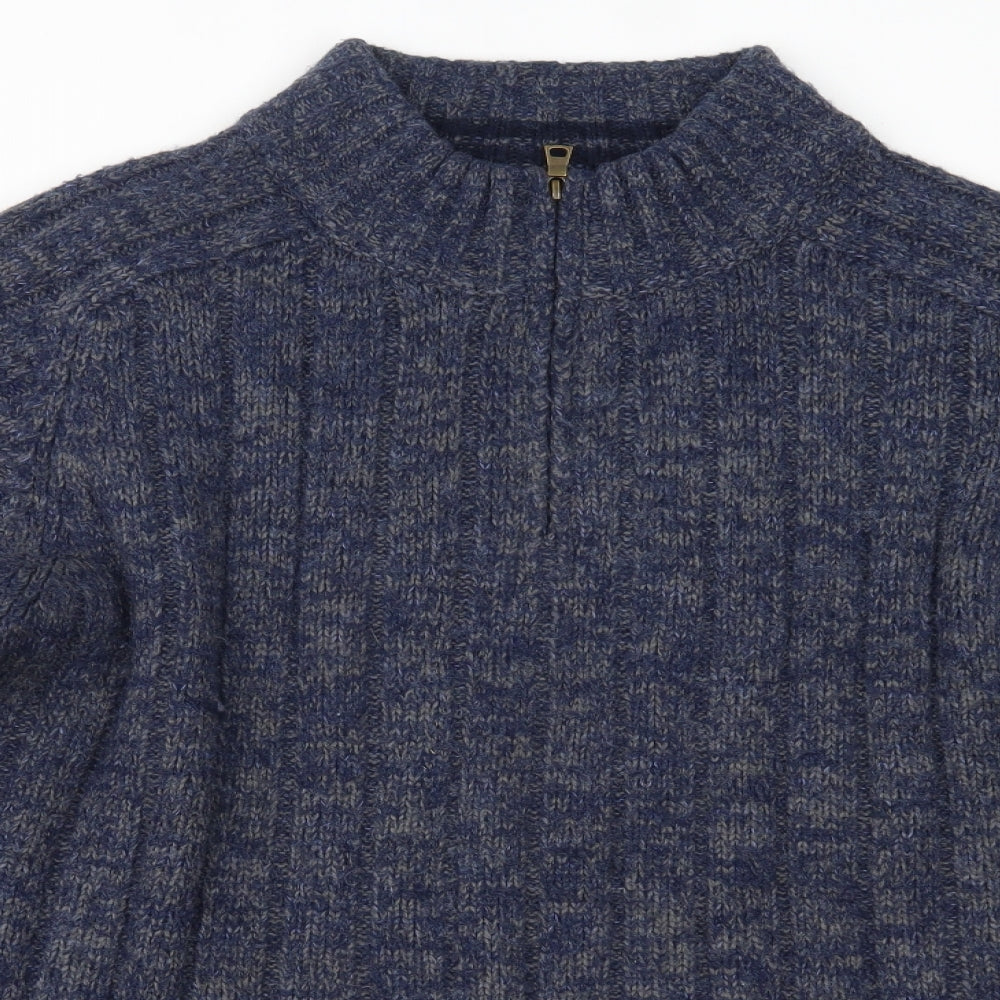 Marks and Spencer Mens Blue   Pullover Jumper Size XL
