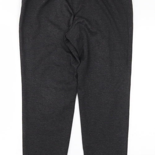 TU Womens Grey   Trousers  Size 12 L25 in