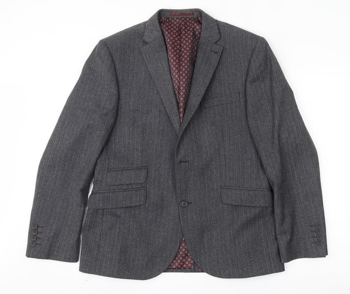 NEXT Mens Grey Jacket Suit Jacket Size 42