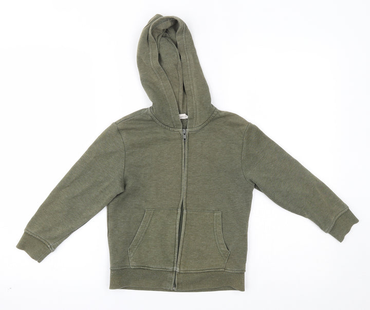 H&M Boys Green Jacket Size 5-6 Years