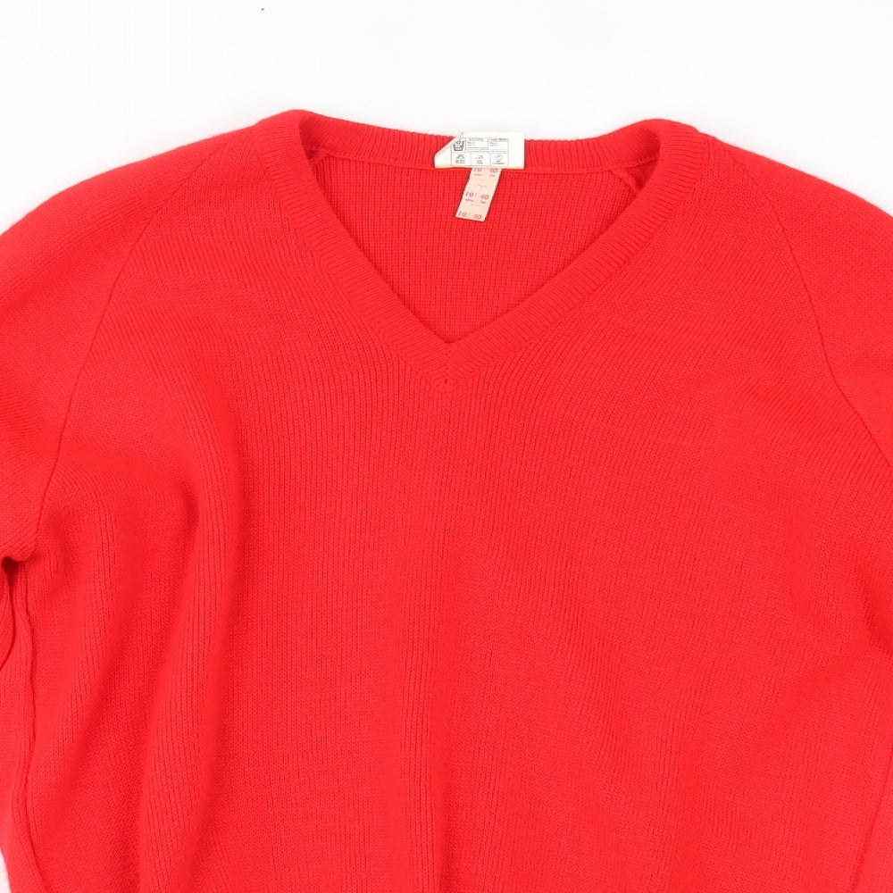 Preworn Womens Red   Pullover Jumper Size 40