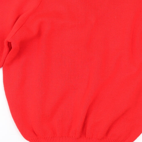 Preworn Womens Red   Pullover Jumper Size 40