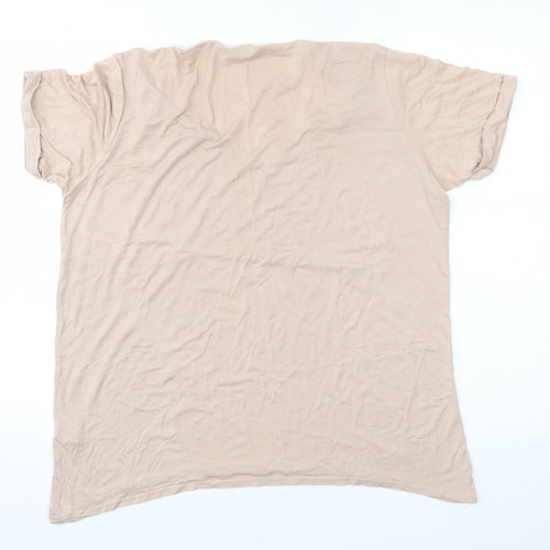 Missguided Womens Pink   Basic T-Shirt Size 10
