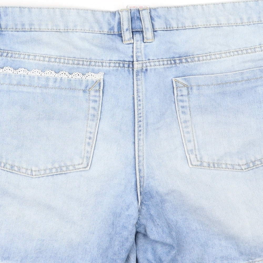 NEXT Girls Blue   Culotte Shorts Size 14 Years