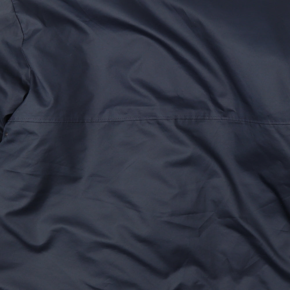 ARCO Mens Blue   Overcoat Coat Size L