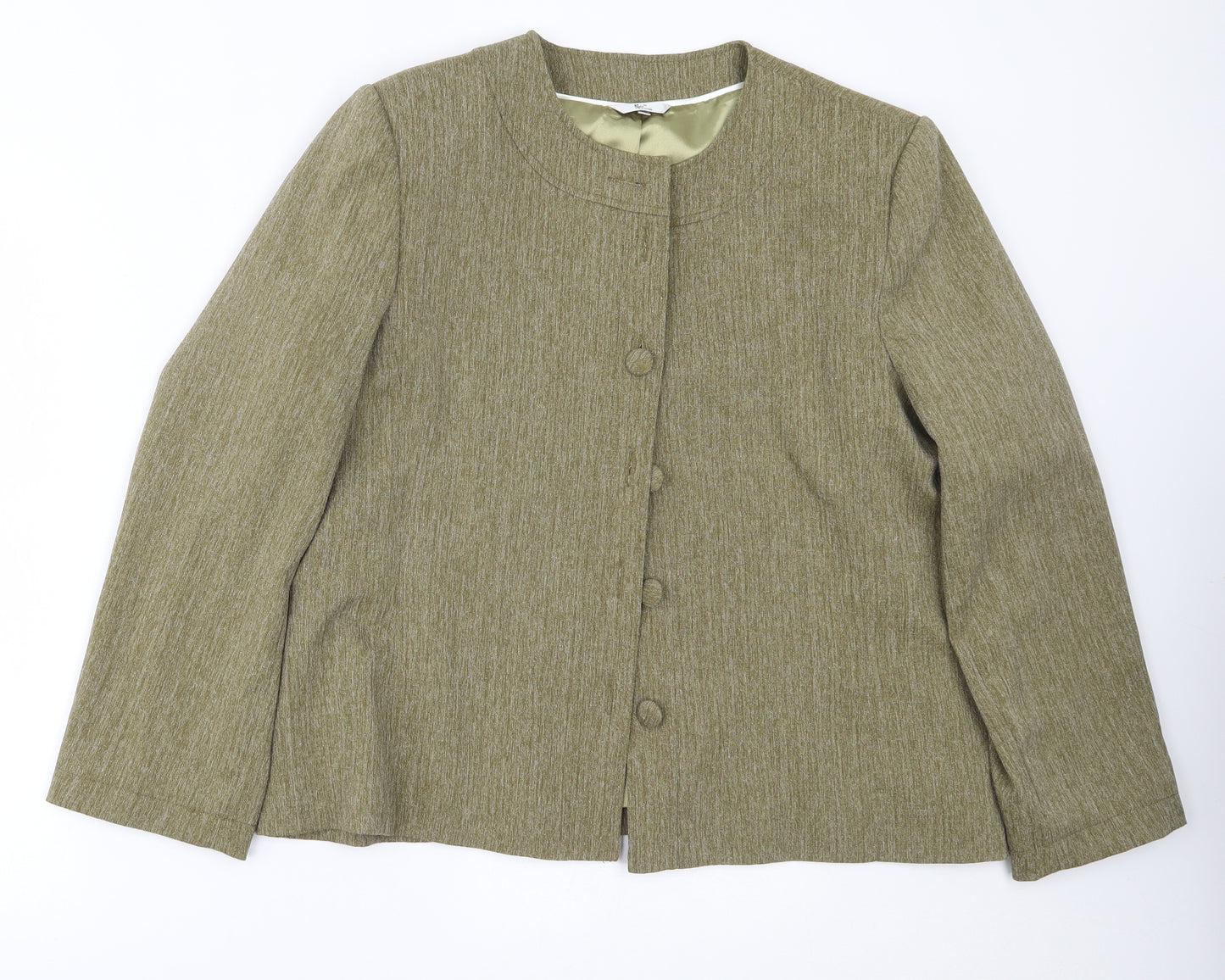 Klass Womens Green   Jacket  Size 22