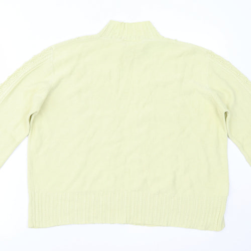 Country Casuals Womens Yellow   Basic Blouse Size L