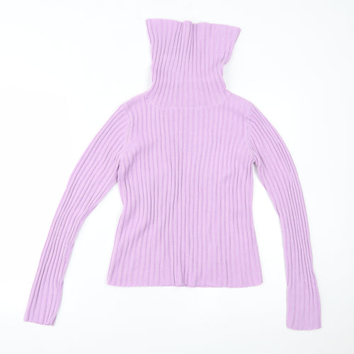 Miss Selfridge Womens Purple   Basic Blouse Size 12