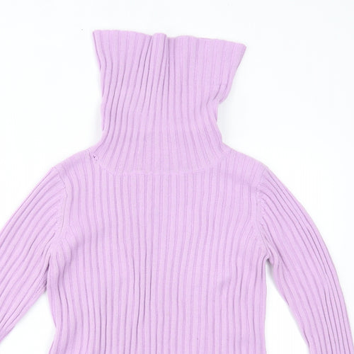 Miss Selfridge Womens Purple   Basic Blouse Size 12