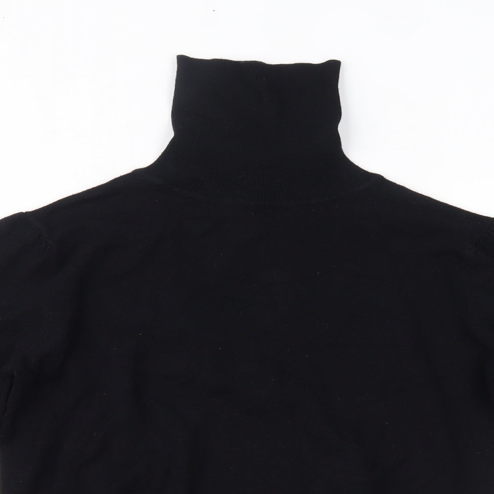 Papaya Womens Black   Basic Blouse Size 14