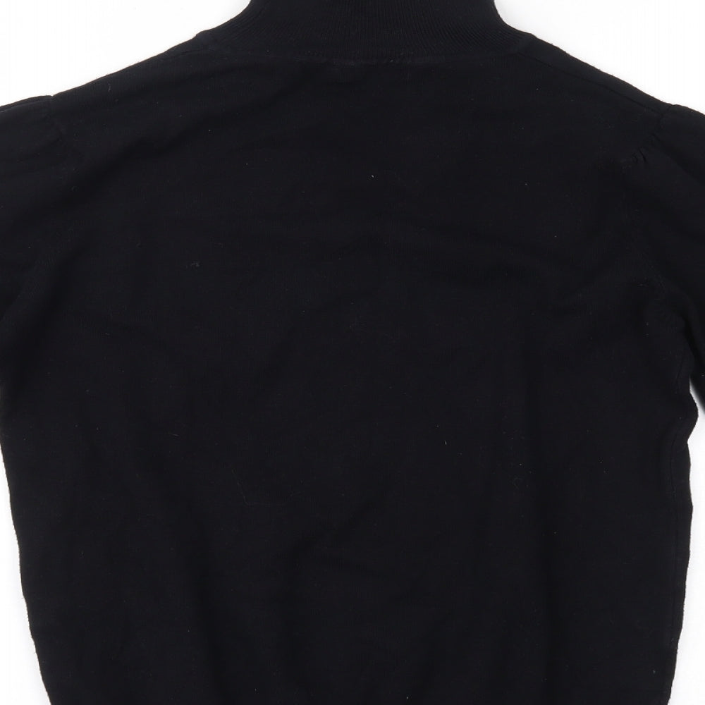 Papaya Womens Black   Basic Blouse Size 14