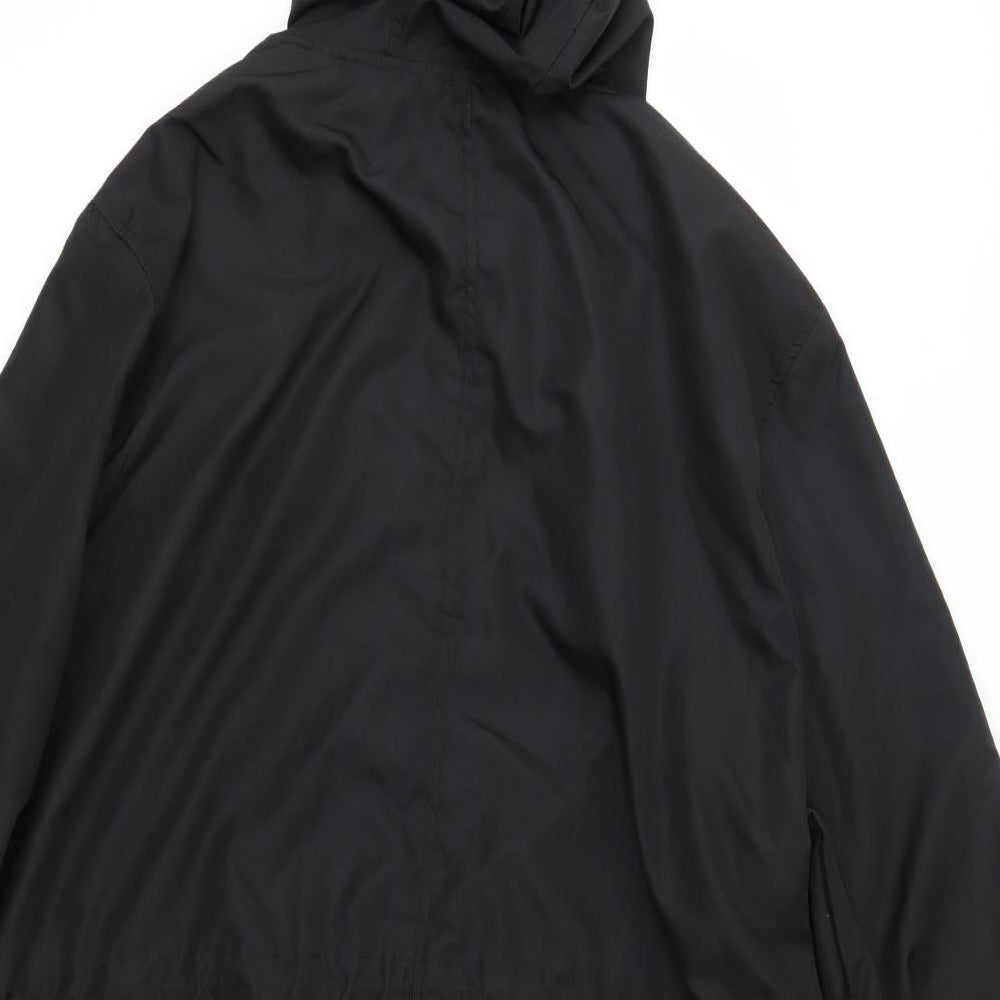 Primark Womens Black   Rain Coat Jacket Size XL