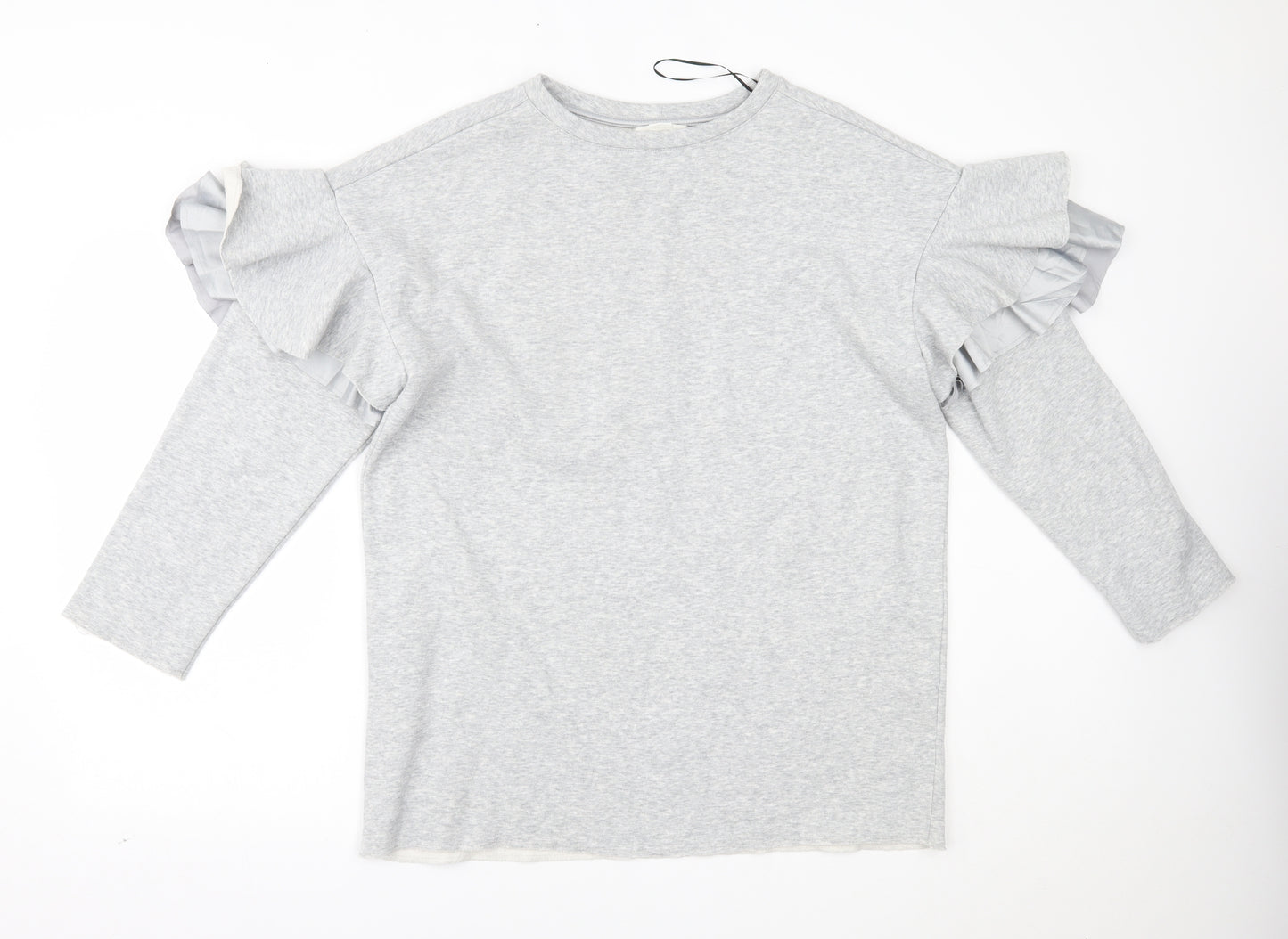 H&M Womens Grey   Pullover Sweatshirt Size S