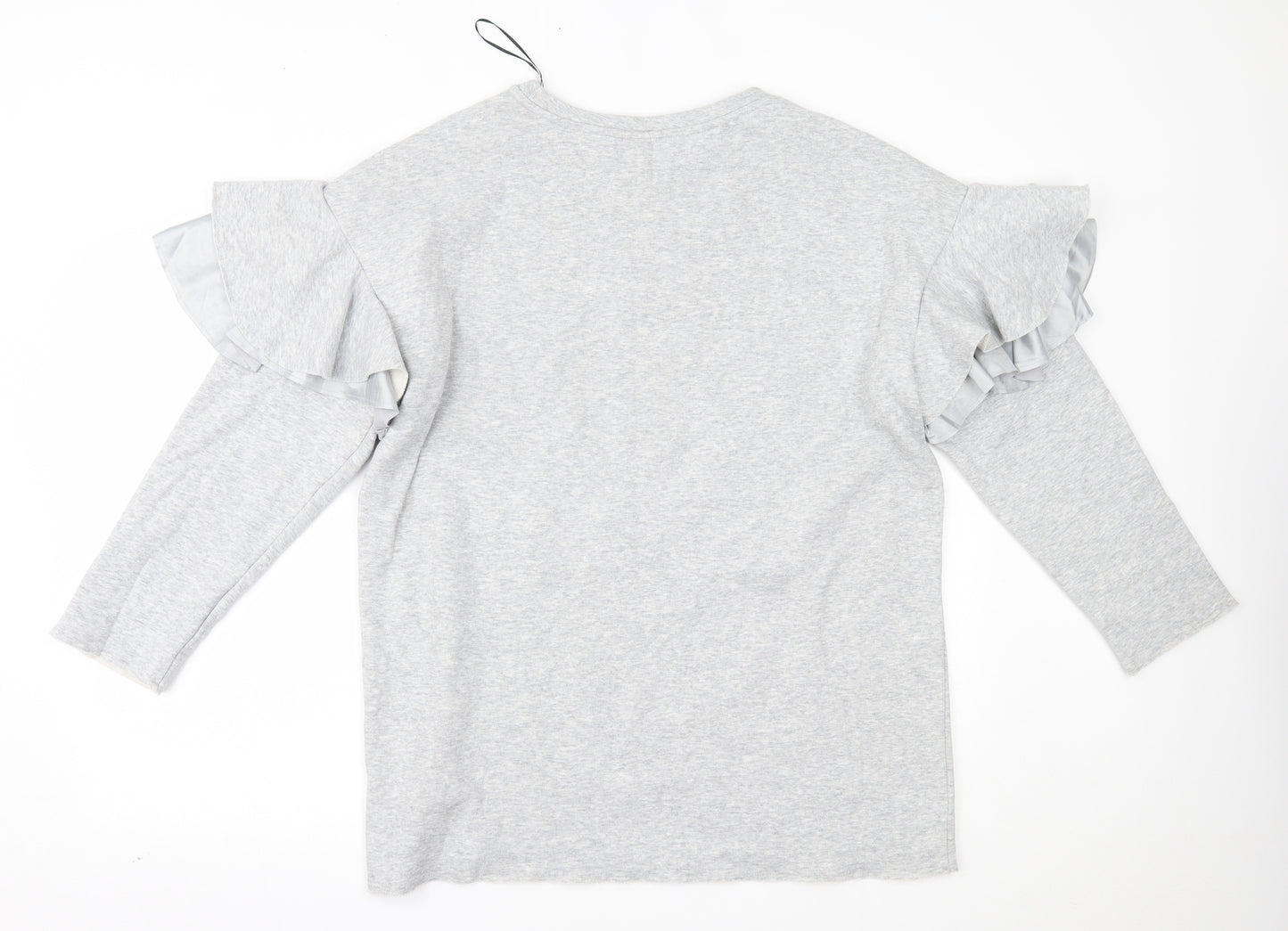 H&M Womens Grey   Pullover Sweatshirt Size S