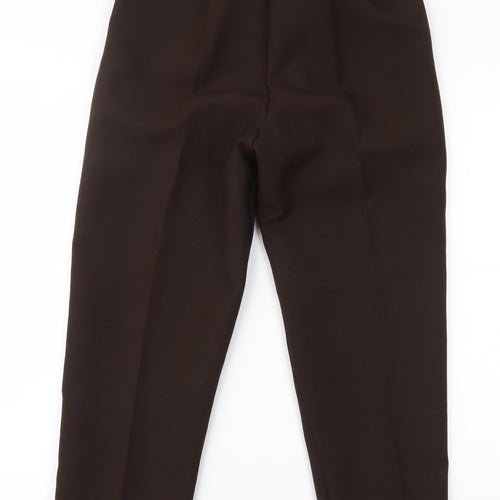 Preworn Womens Brown   Trousers  Size 10 L25 in