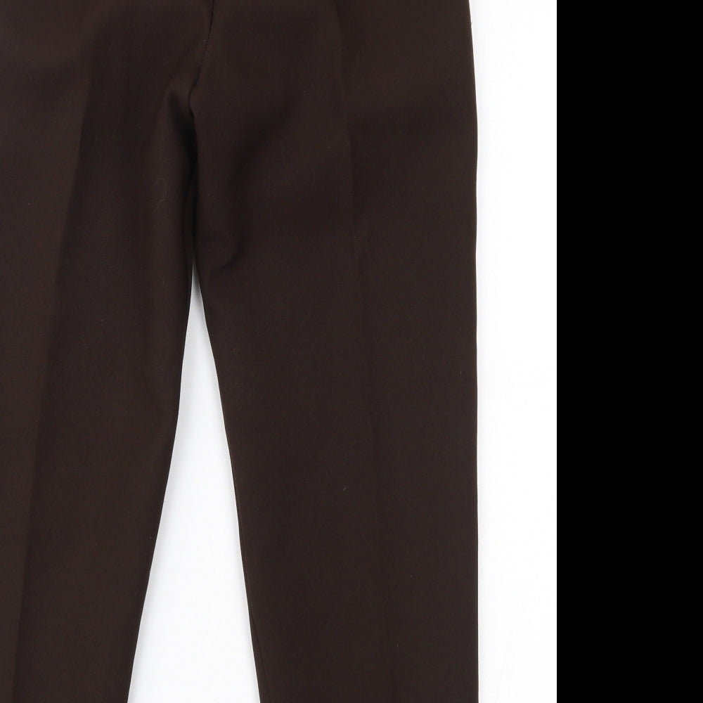Preworn Womens Brown   Trousers  Size 10 L25 in