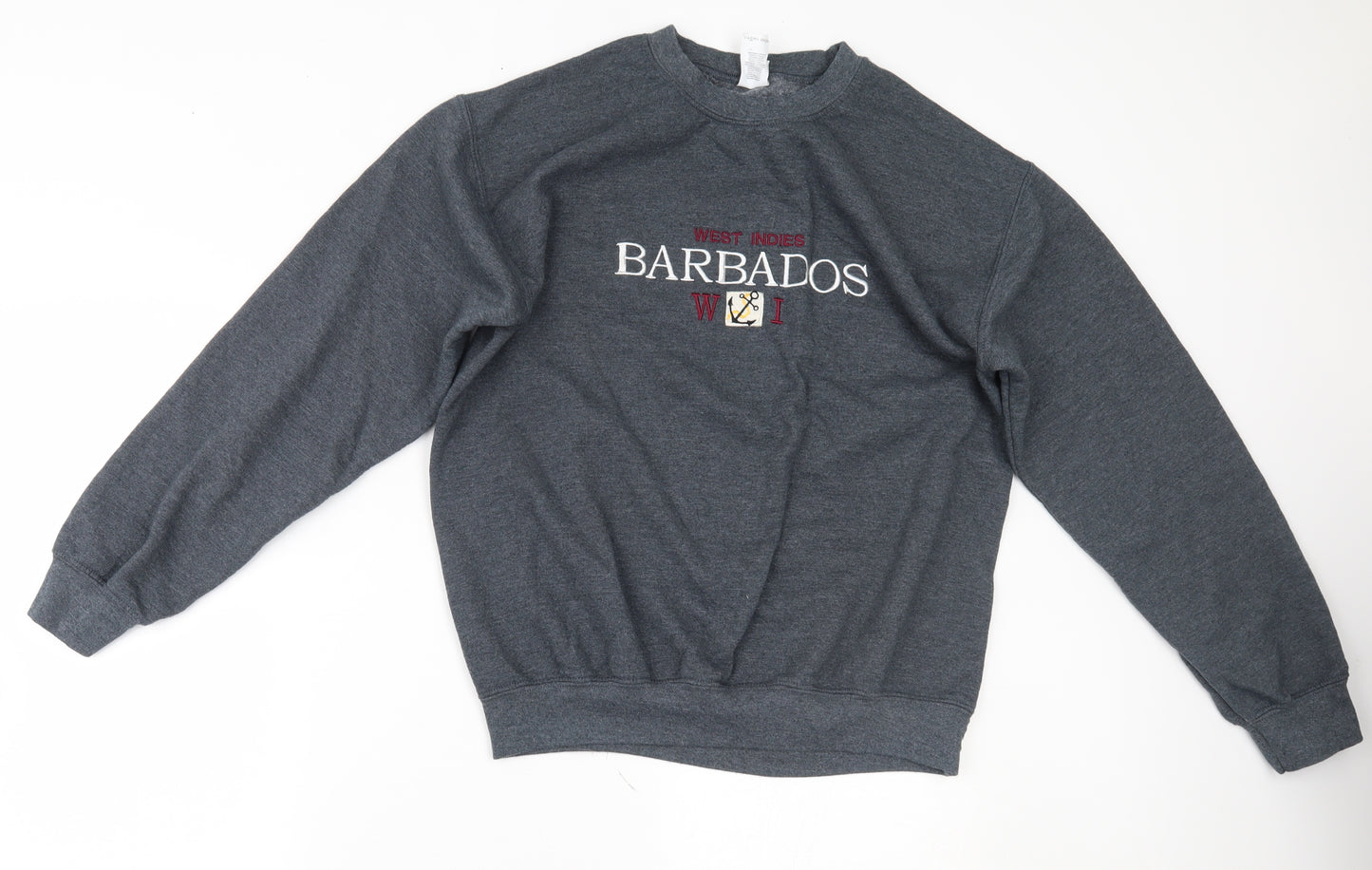 Gildan Womens Grey   Pullover Sweatshirt Size M