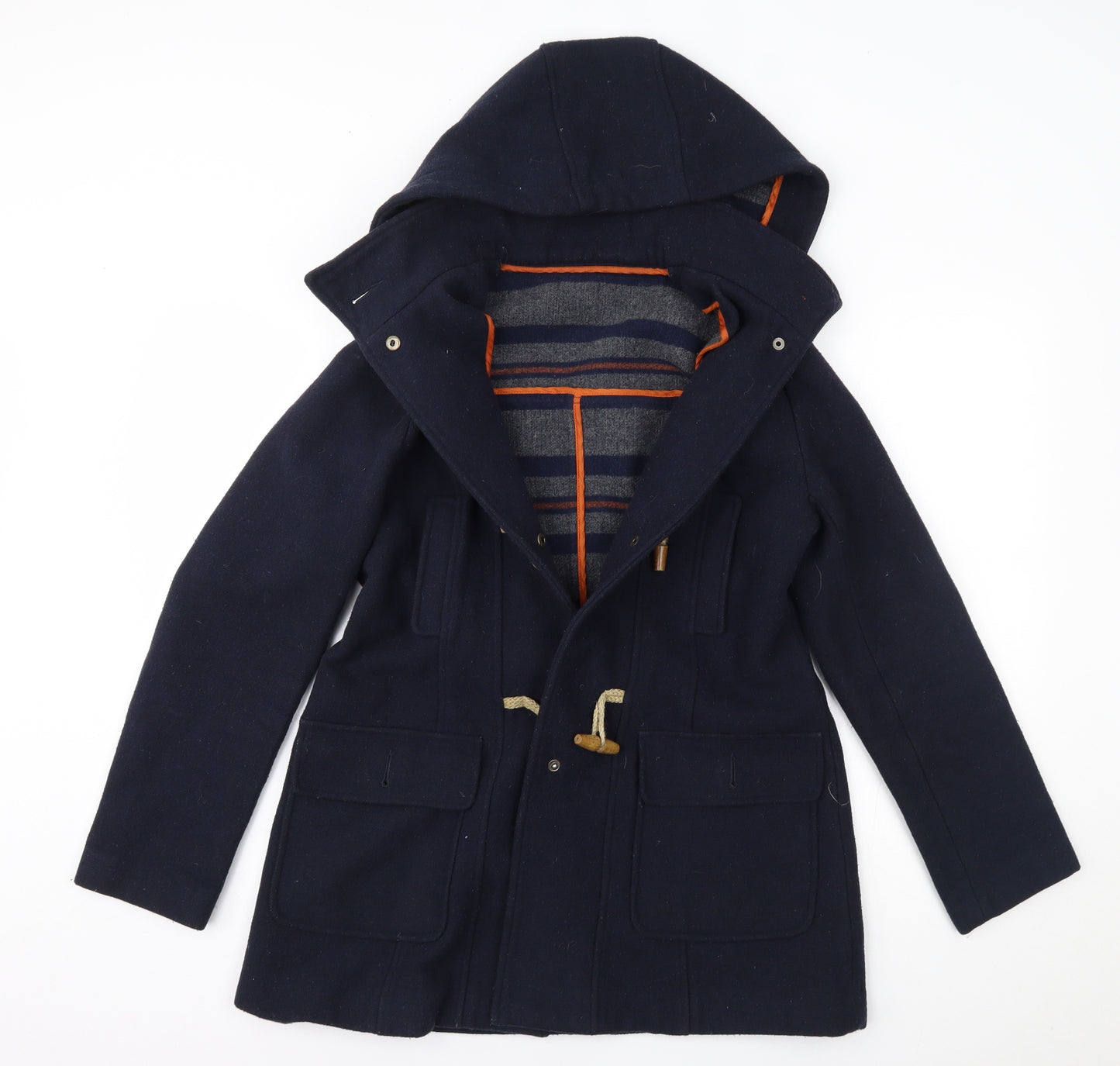 New Look Womens Blue   Overcoat Coat Size 12