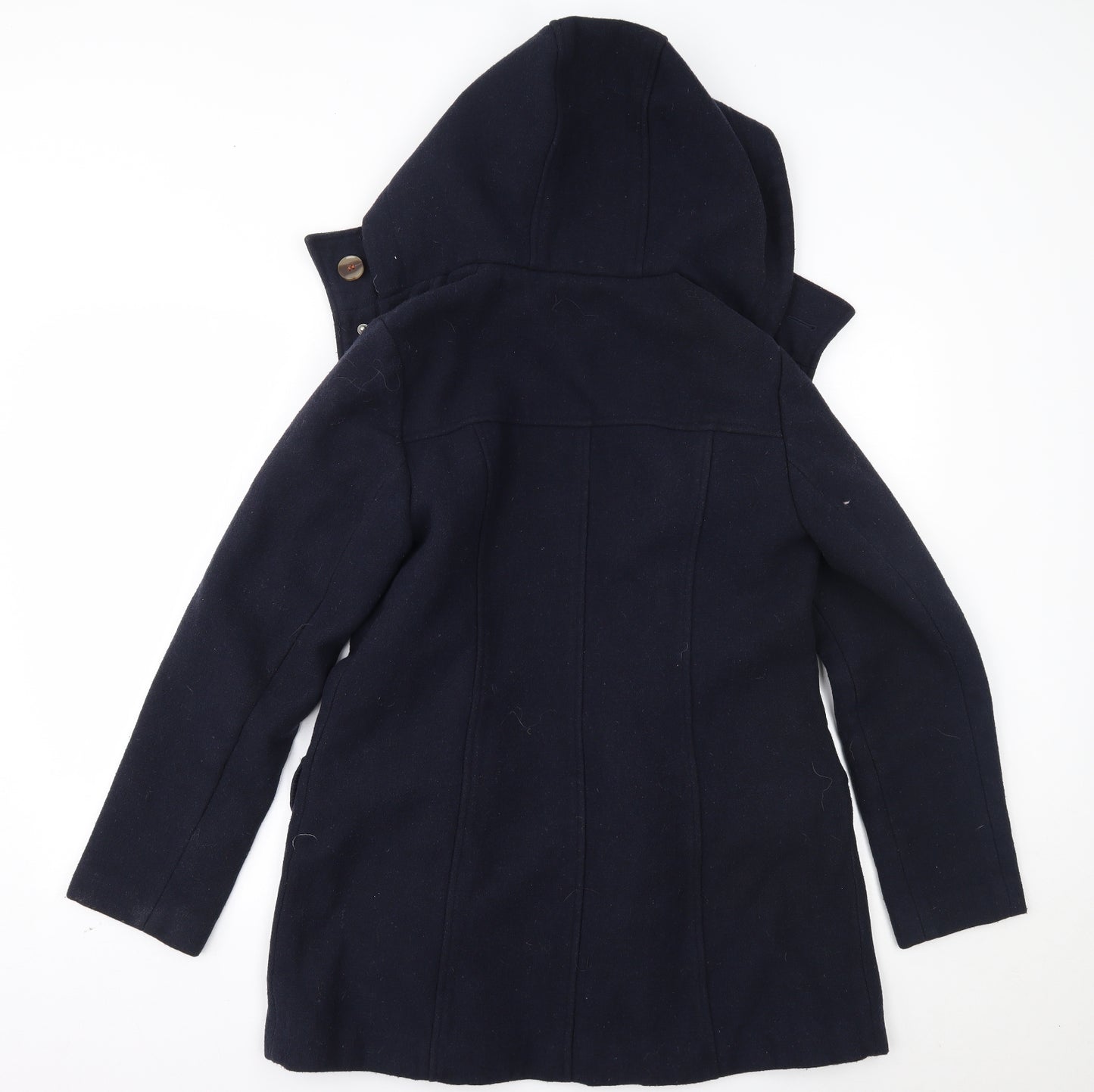 New Look Womens Blue   Overcoat Coat Size 12