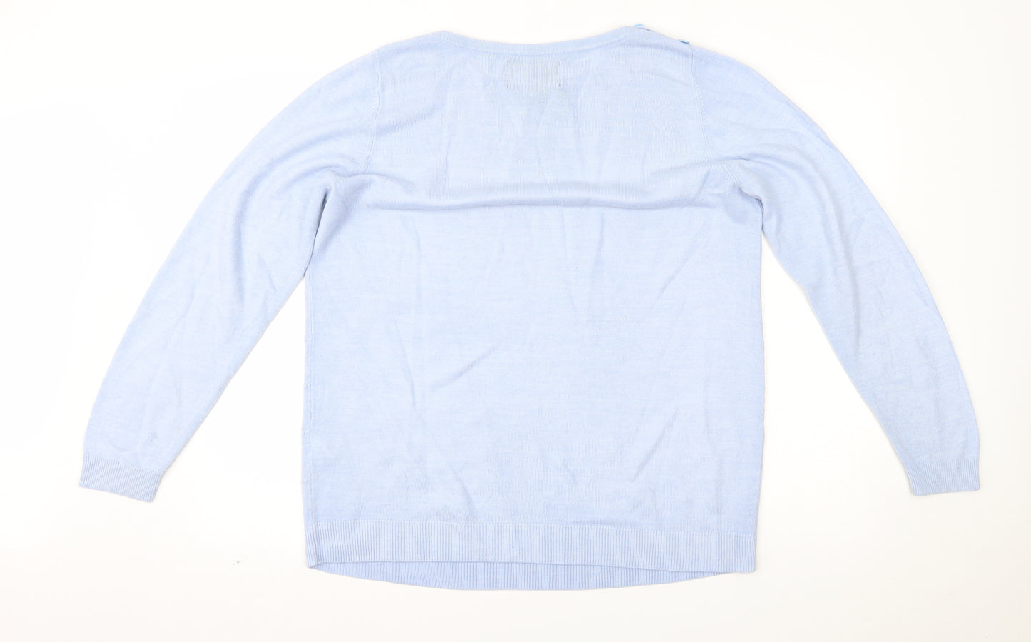 Maine New England Womens Blue   Basic Blouse Size 18