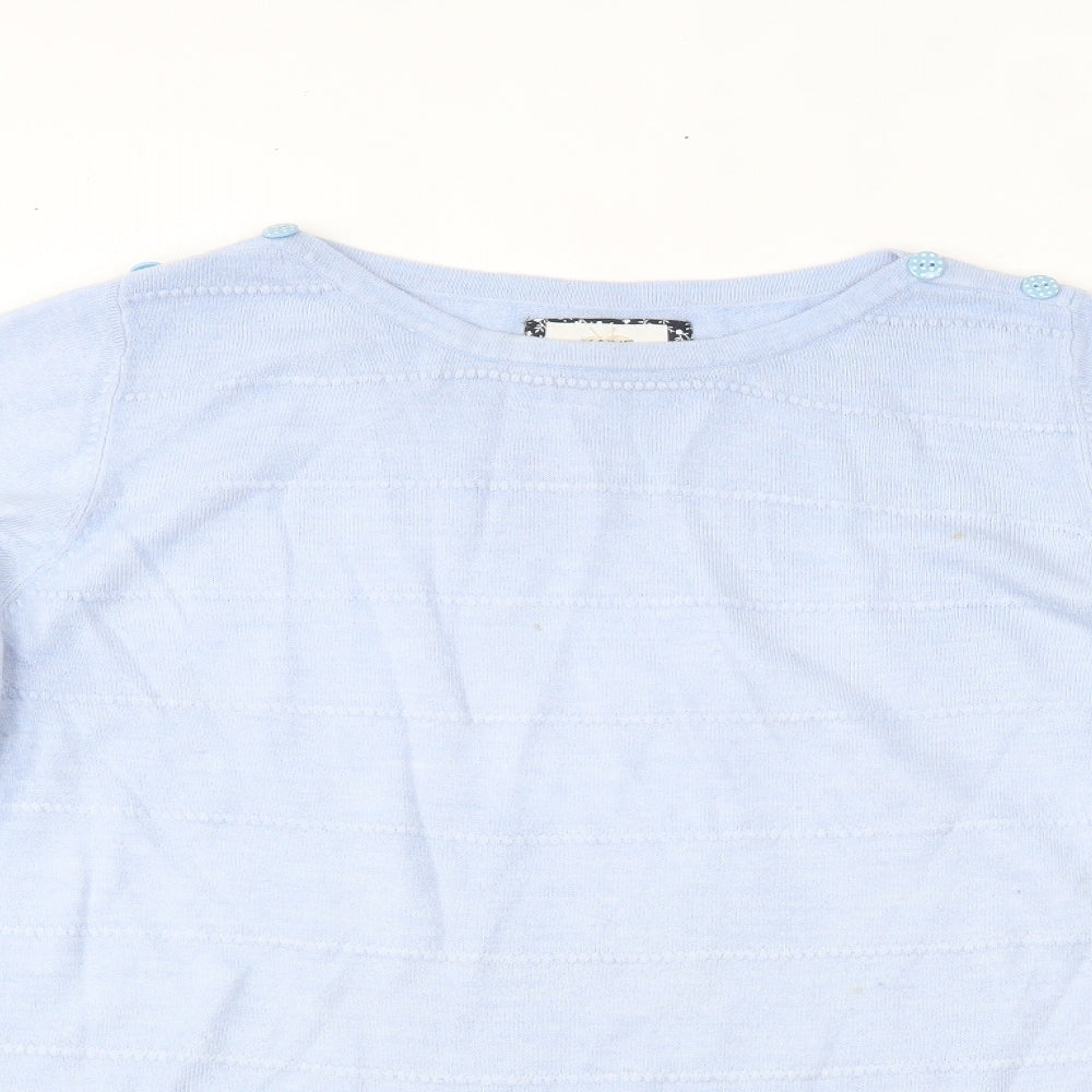 Maine New England Womens Blue   Basic Blouse Size 18