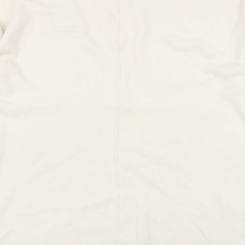 The Collection Womens Ivory  Knit Pullover Jumper Size 14