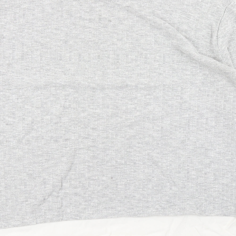 Dorothy Perkins Womens Grey   Basic T-Shirt Size 16