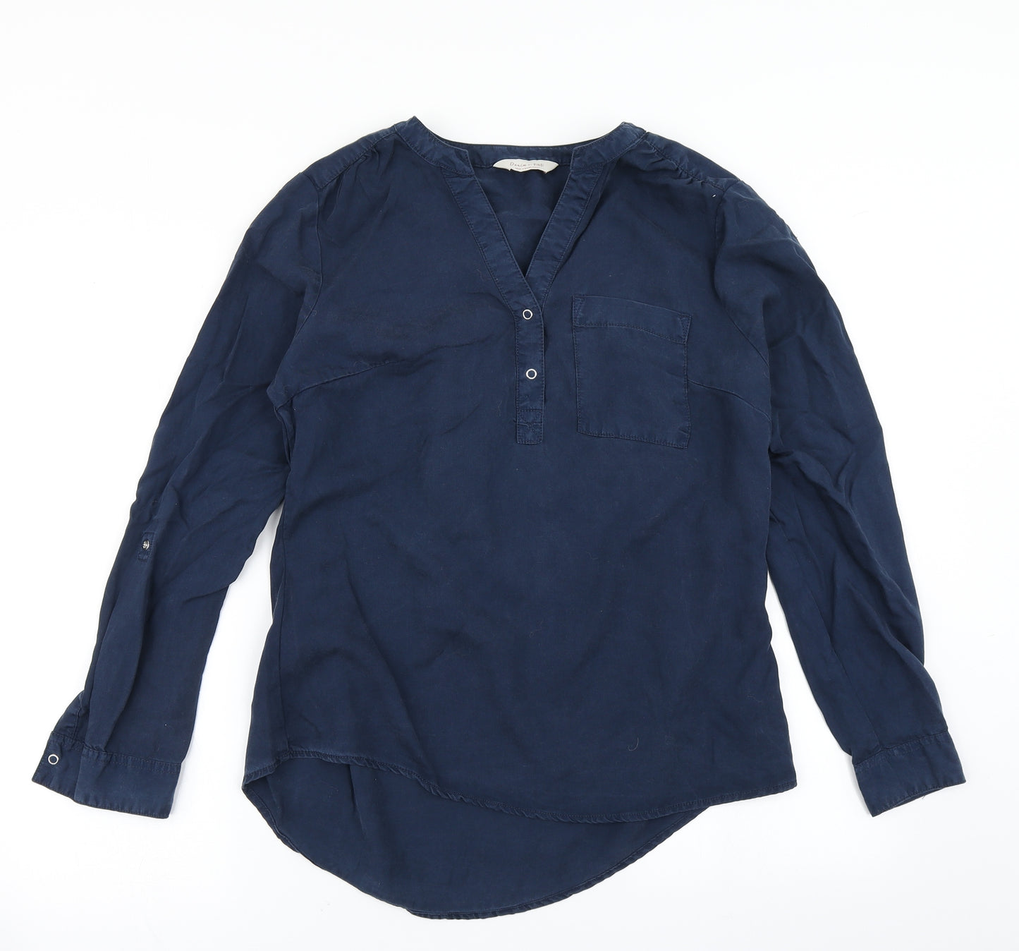 F&F Womens Blue   Basic Blouse Size 10