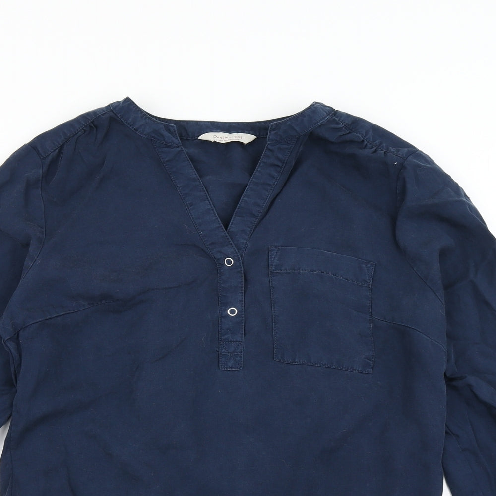F&F Womens Blue   Basic Blouse Size 10