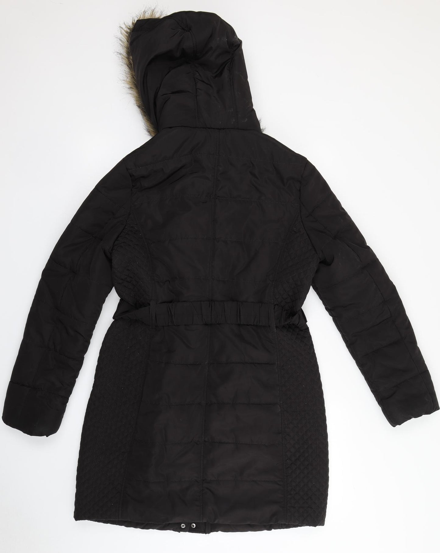 F&F Womens Brown   Parka Coat Size 14