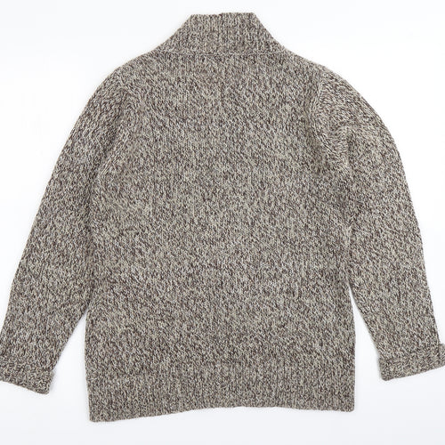 EWM Pure Classics Womens Brown  Knit Cardigan Jumper Size S